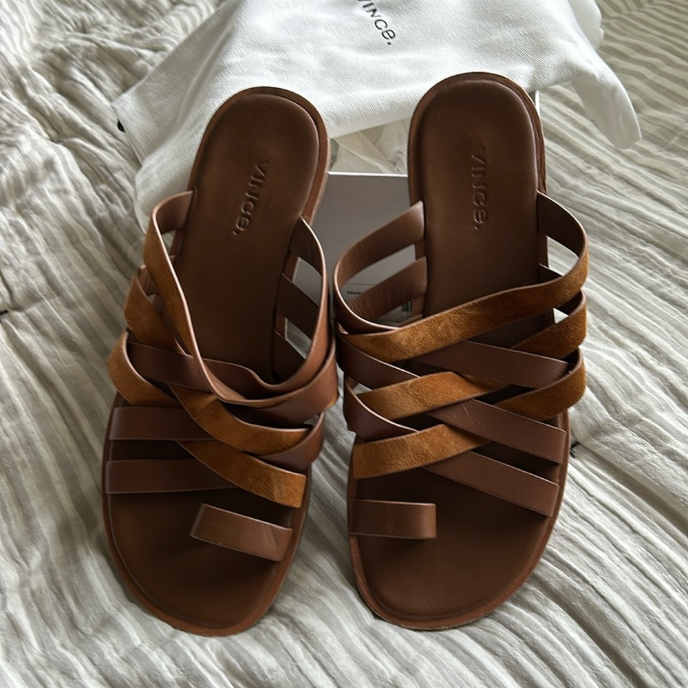 Vince. Piers leather sandal